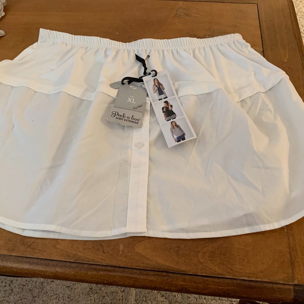 DEMDACO PEEK-A-BOO SHIRT EXTENDER  NWT